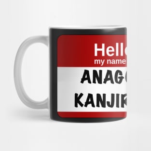 Hello my name is… Anago Kanjiro Mug